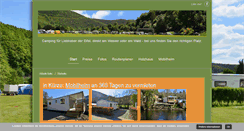 Desktop Screenshot of heimbacher-campingplatz.de